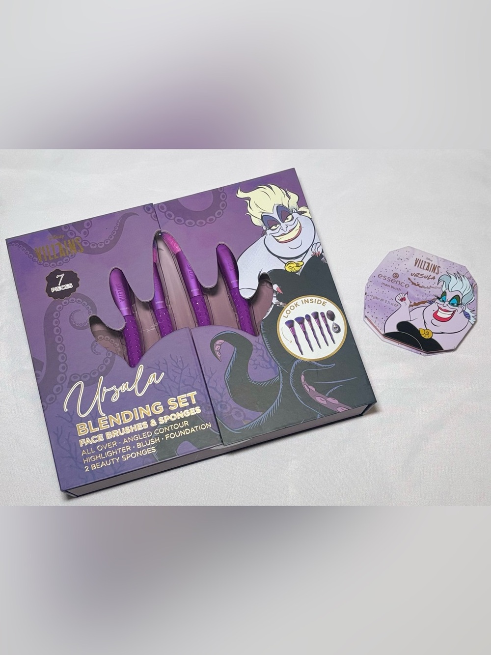 Disney Villains Ursula Blending Set & Maxi Blush “Leaving u Speechless” Bundle